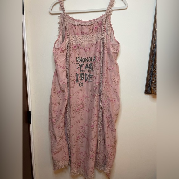 NWT Magnolia Pearl Cotton Silk Floral Anna Cecillie Slip - Picture 8 of 10